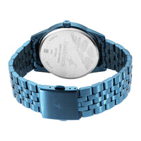 Fastrack Stunners Quartz Analog Blue Dial Metal Strap Watch for Guys