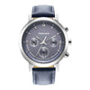 Fastrack Tick Tock Quartz Analog Blue Dial Leather Strap Watch for Guys