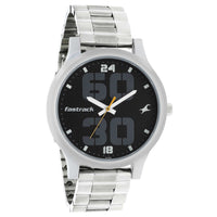 Fastrack Bold Black Dial Analog Watch for Men
