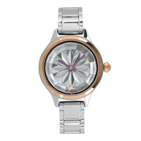 Fastrack Quartz Analog White Dial Metal Strap Watch for Girls