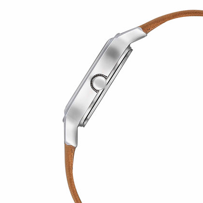 Fastrack Quartz Analog Black Dial Leather Strap Watch for Girls