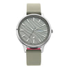 Fastrack Fastrack Ruffles Quartz Analog with Day and Date Grey Dial Leather Strap Watch for Girls