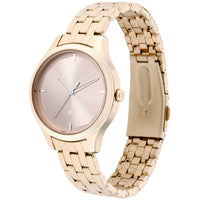 Fastrack Stunners Quartz Analog Rose gold Dial Metal Strap Watch for Girls