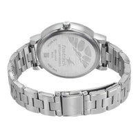 Fastrack Quartz Analog White Dial Stainless Steel Strap Watch for Girls