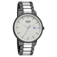 Sonata Quartz Analog with Date Stainless Steel Strap Watch for Men