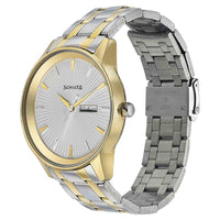 Wedding Edition - Silver Dial Bimetal Strap Watch