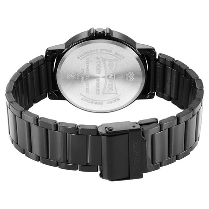Sonata Quartz Analog Black Dial Watch for Men
