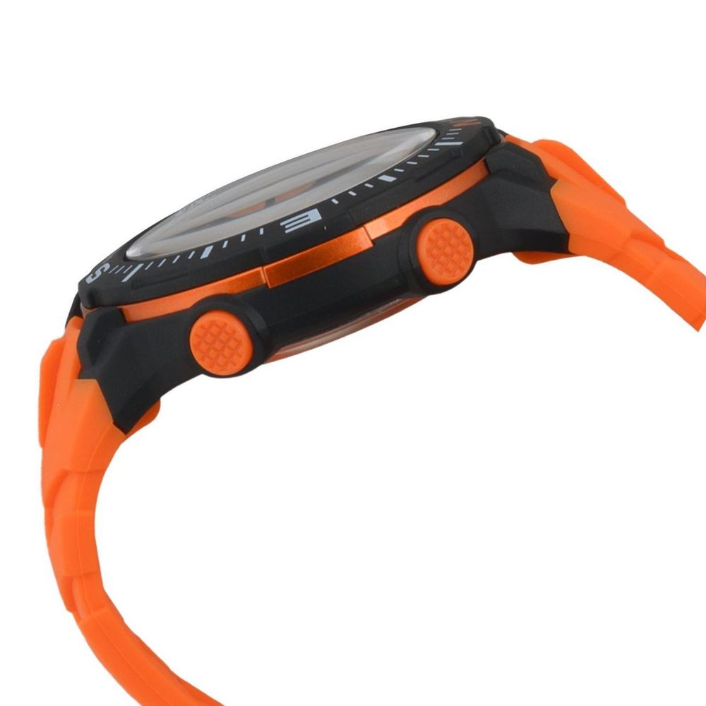 SF Digital Dial Silicone Strap Watch for Men