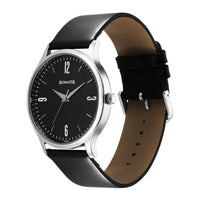 Sonata Aspire Quartz Analog Silver Dial Leather Strap Watch for Men