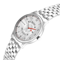 Sonata RPM Silver Dial Stainless Steel Strap Watch for Men