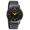 Sonata Quartz Analog Black Dial Metal Strap Watch for Men