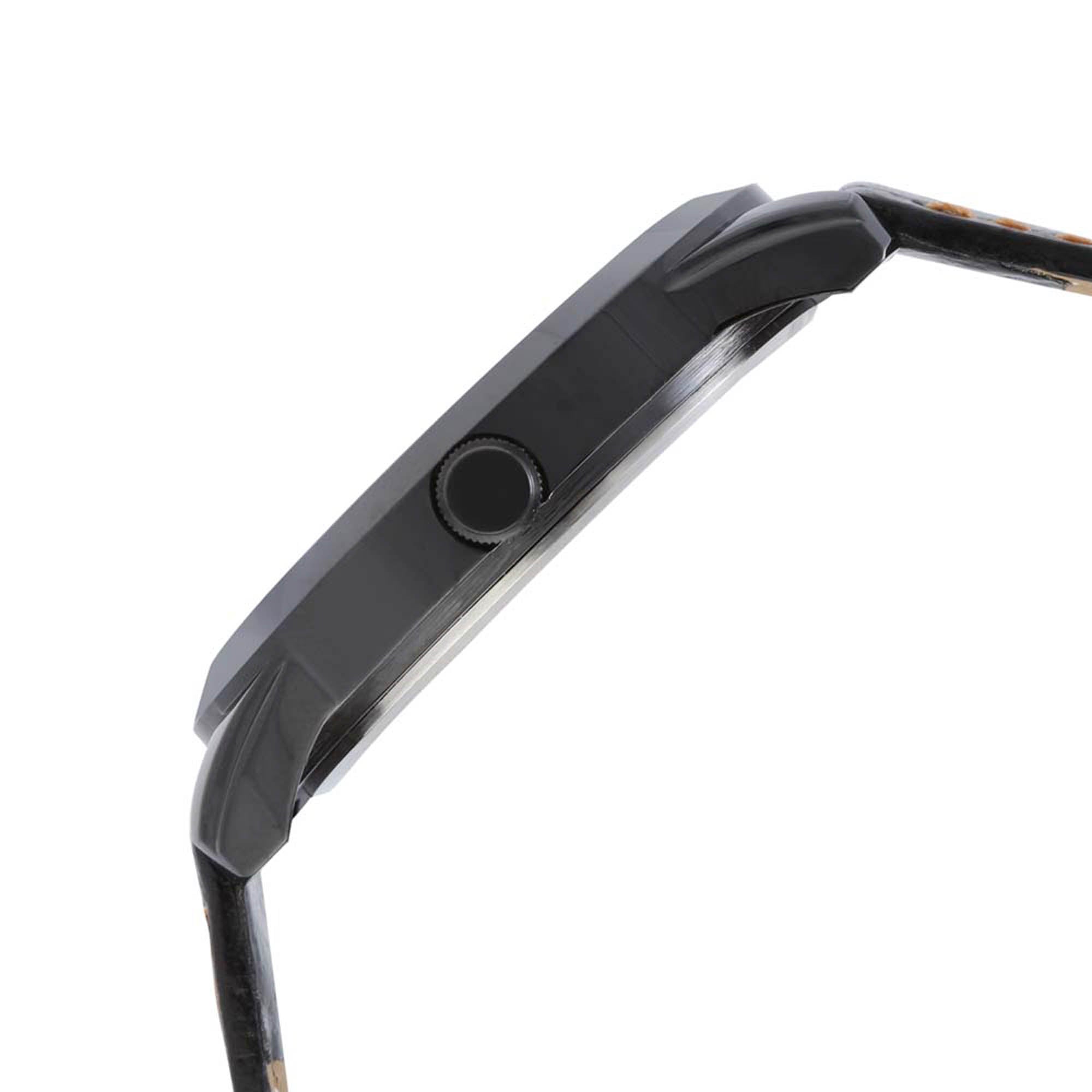 Sonata Quartz Analog Black Dial Leather Strap Watch for Men