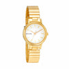 Essentials White Dial Stainless Steel Strap