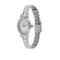 Sonata Quartz Analog Silver Dial Stainless Steel Strap Watch for Women