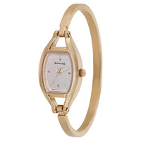 Sonata Mission Mangal Pink Dial Women Watch With Metal Strap