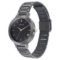 Sonata Play Anthracite Dial Women Watch With Stainless Steel Strap