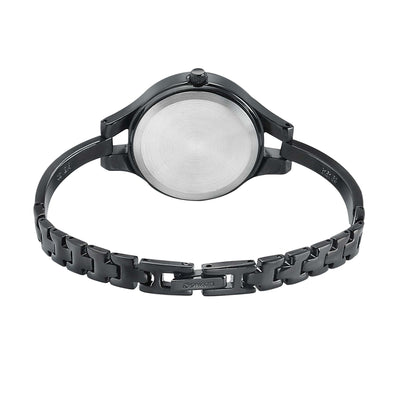 Sonata Onyx Pink Dial Women Watch With Stainless Steel Strap