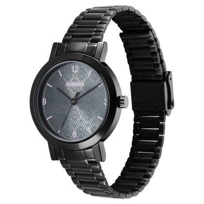 Sonata Ladies Essentials Grey Dial Stainless Steel Strap Watch for Women