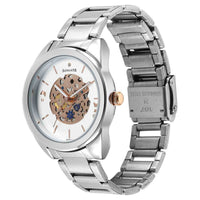 Sonata Unveil Quartz Multifunction Silver Dial Stainless Steel Strap Watch for Women