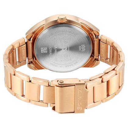 Sonata Unveil Quartz Multifunction Grey Dial Stainless Steel Strap Watch for Women