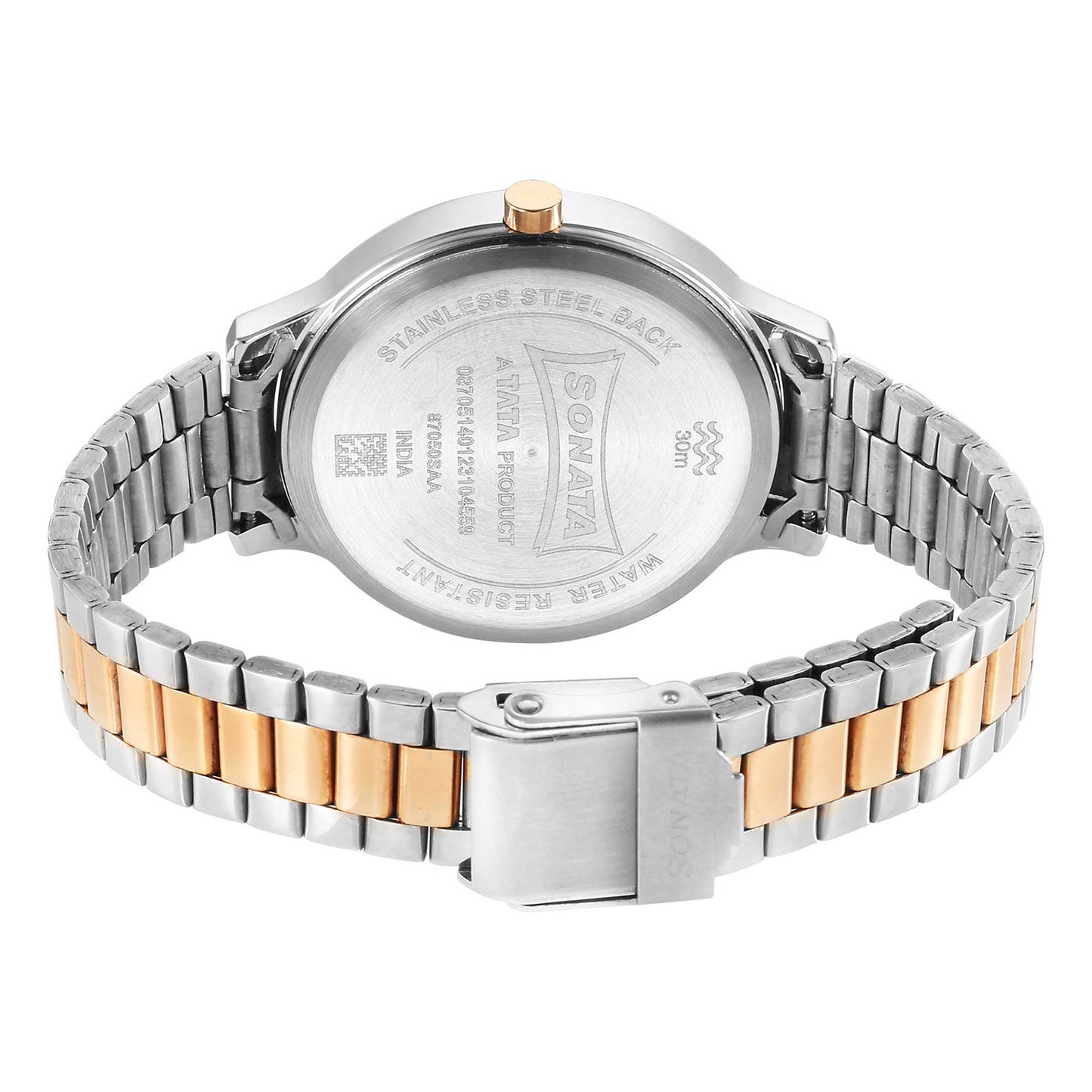 Sonata Play Rose Gold Dial Watch for Women