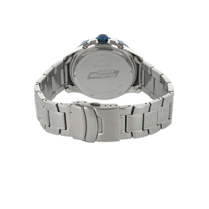 Titan Octane Blue Dial Chrono Stainless Steel Strap watch for Men