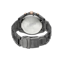 Titan Quartz Chronograph Black Dial Stainless Steel Strap Watch for Men