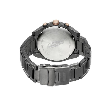 Titan Quartz Chronograph Black Dial Stainless Steel Strap Watch for Men