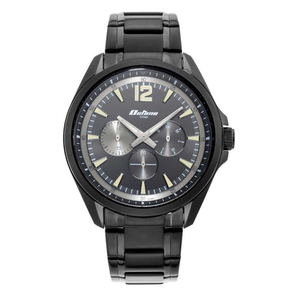 Titan Quartz Multifunction Silver Dial Stainless Steel Strap Watch for Men