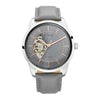 Titan Automatics Grey Dial Automatic Leather Strap Watch for Men