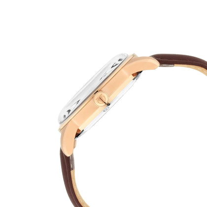 Titan Automatic Sectoral Black Dial Brown Leather Strap Watch for Men