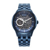 Titan Metal Mechanicals Blue Dial Analog Stainless Steel Strap Watch for Men