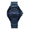Titan Classique Slim Quartz Analog with Date Blue Dial Stainless Steel Strap Watch for Men