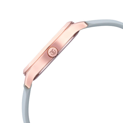 Titan Athleisure White Dial Analog Rubber Strap Watch for Women