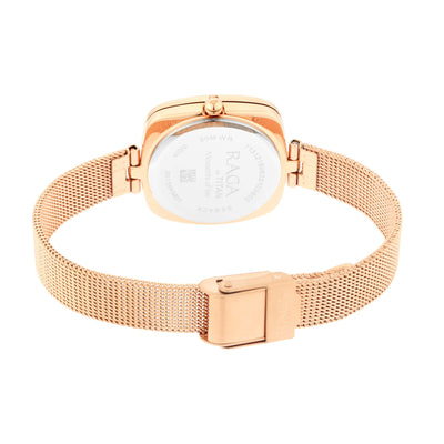 Titan Raga Moments Of Joy Green Dial Women Watch With Metal Strap