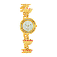 Titan Raga X Masaba Green Dial Analog Steel and Metal Strap watch for Women