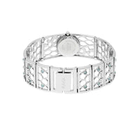 Titan Quartz Analog Mother of Pearl Dial Stainless Steel Strap Watch for Women