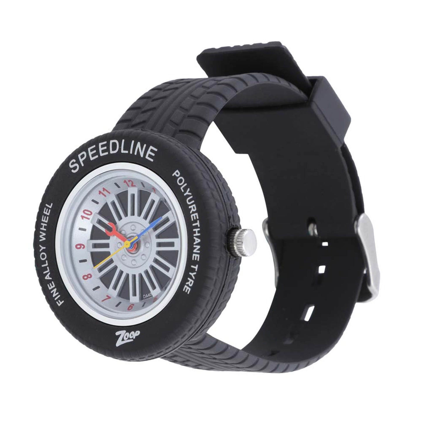 Zoop By Titan Quartz Analog Silver Dial PU Strap Watch for Kids