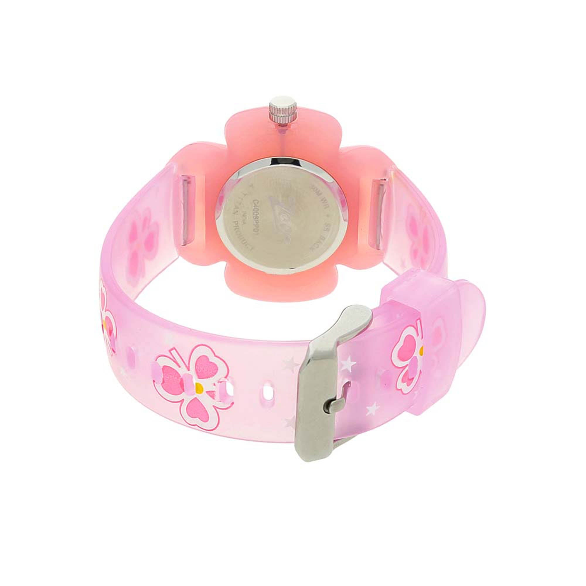 Zoop By Titan Quartz Analog Pink Dial Plastic Strap Watch for Kids